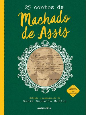 cover image of 25 contos de Machado de Assis